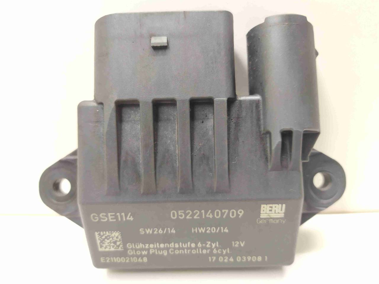 реле накала свечей Mercedes-Benz M-Класс W164 2008, 3.0 л., CDi, дизель, АКПП, полный привод, 0522140709, GSE114, E2110021048 - фото №1