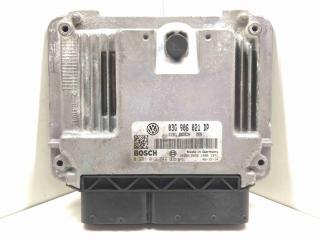 блок управления двигателем Volkswagen Passat B6 2006, 1.9 л., TD, дизель, МКПП, передний привод, 03G906021DP, 0281012742
