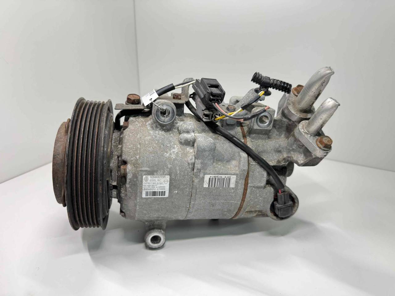 компрессор кондиционера Renault Megane 3 поколение 2013, 1.5 л., DCi, дизель, МКПП, передний привод, 926008209R, 6SBL14C, GE4471605790, 241206, 003-461, DCP23035, 920.30260 - фото №1