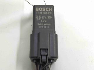 реле накала свечей Skoda Octavia 1 поколение [рестайлинг] 2011, 1.6 л., TD, дизель, МКПП, передний привод, 0281003038, 038973721B
