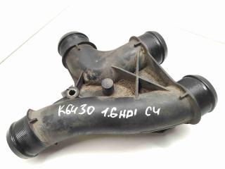 патрубок интеркулера Citroen C4 1 поколение 2012, 1.6 л., HDi, дизель, МКПП, передний привод, 9678406580