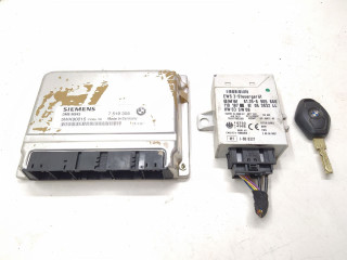 блок управления двигателем BMW 5 серия E39 [рестайлинг] 2002, 2.5 л., i, бензин, АКПП, седан, задний привод, 61356905668, 66128382327, 8382327, 5WK90015, 12147519308, 7519308, 6905668, MS43