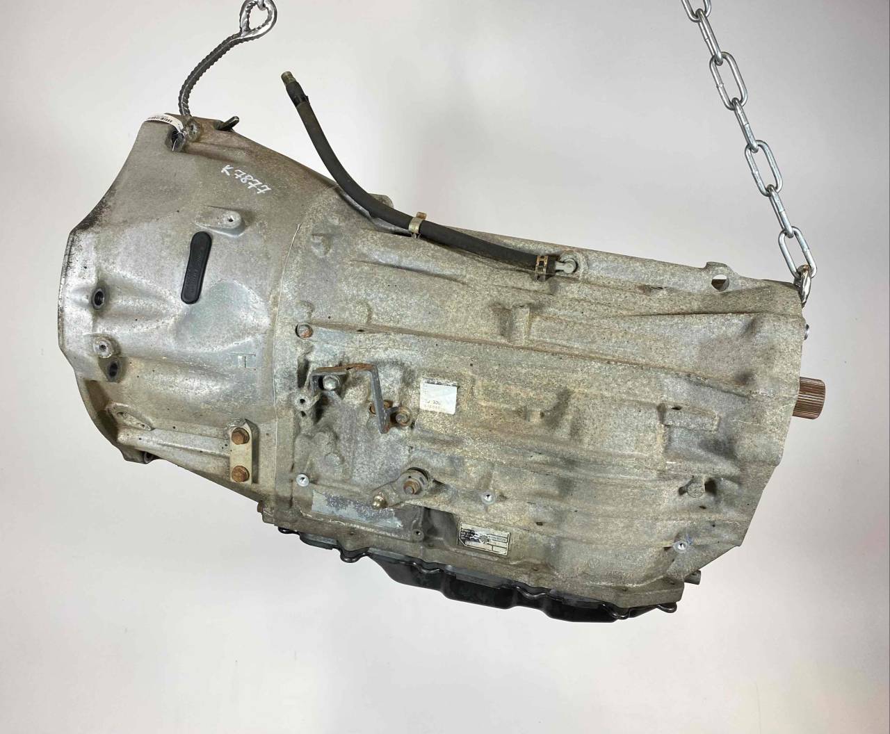 КПП автоматическая (АКПП) Audi Q7 4L 2008, 3.0 л., TD, дизель, АКПП, внедорожник 5 дв., полный привод, KMB, 09D300039E, 08EG301173 - фото №1