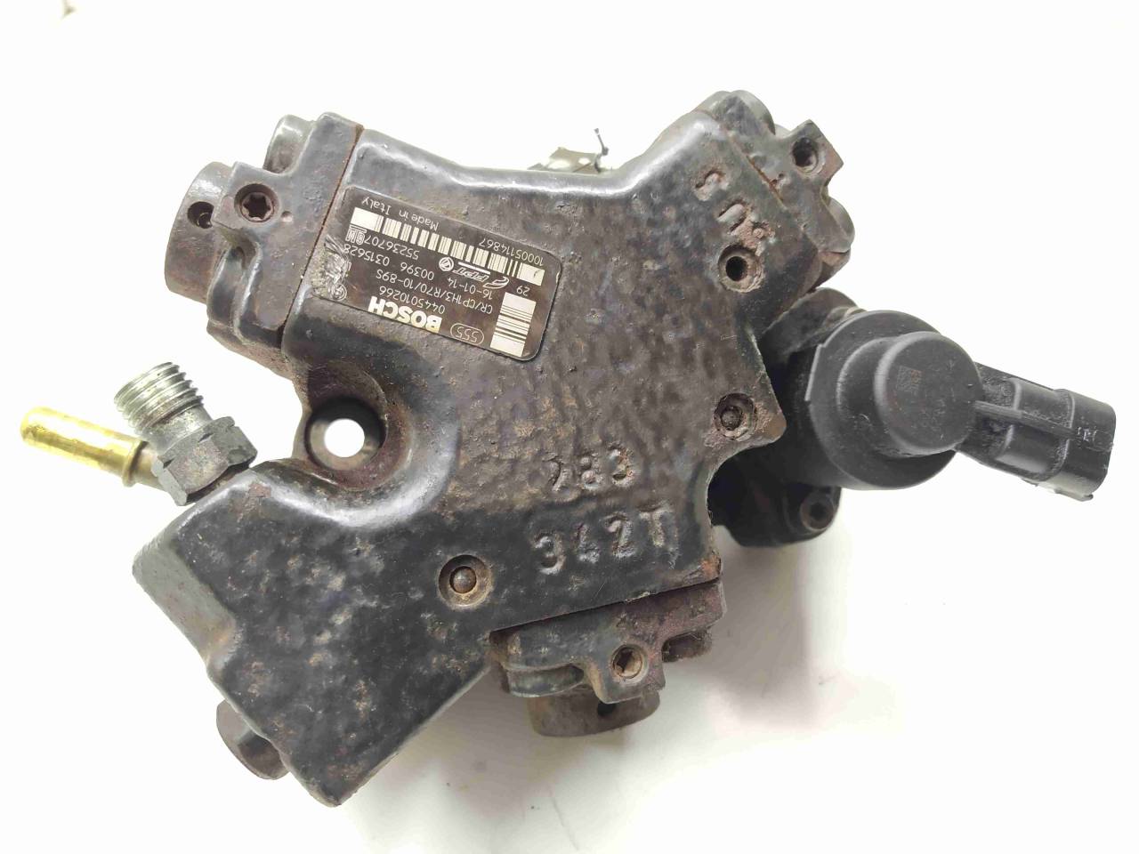 ТНВД Peugeot Bipper 1 поколение 2017, 1.3 л., JTD, дизель, МКПП, передний привод, 55236707, 0445010266 - фото №1