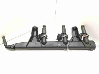 форсунка Peugeot 208 1 поколение 2013, 1.2 л., i, бензин, МКПП, передний привод, 0280157127, 9676020480, 9676017480