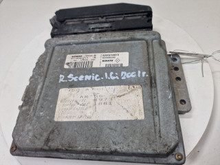 блок управления двигателем Renault Scenic 1 поколение [рестайлинг] 2000, 1.6 л., бензин, 8200214973, S1118301113B