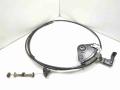 трос капота Audi 80 B3 1987, 1.8 л., бензин, МКПП, седан, передний привод, 893711501, 893857087A - фото №2