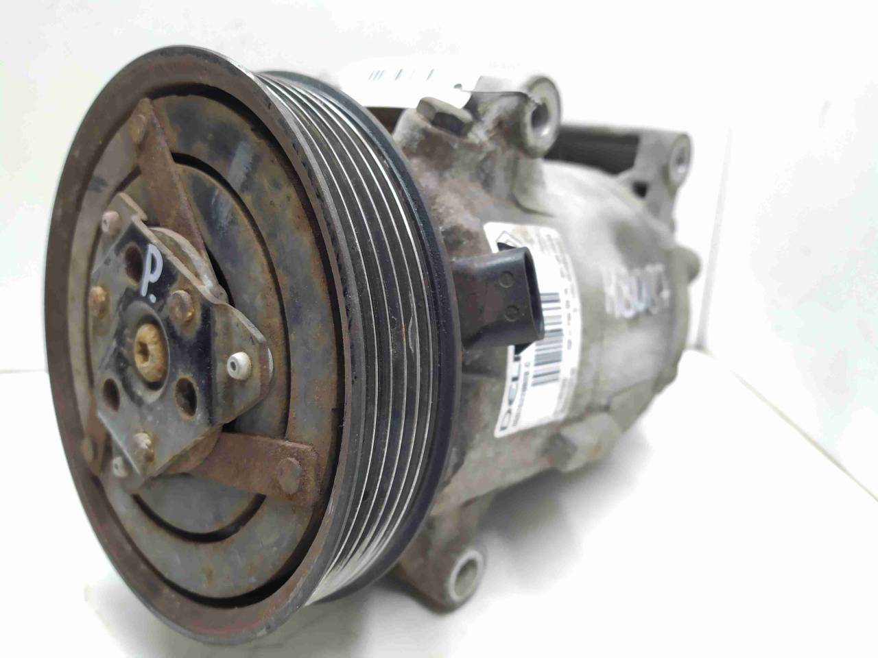 компрессор кондиционера Renault Grand Scenic 2 поколение 2006, 1.6 л., i, бензин, МКПП, передний привод, 8200470242, 01140169 - фото №1