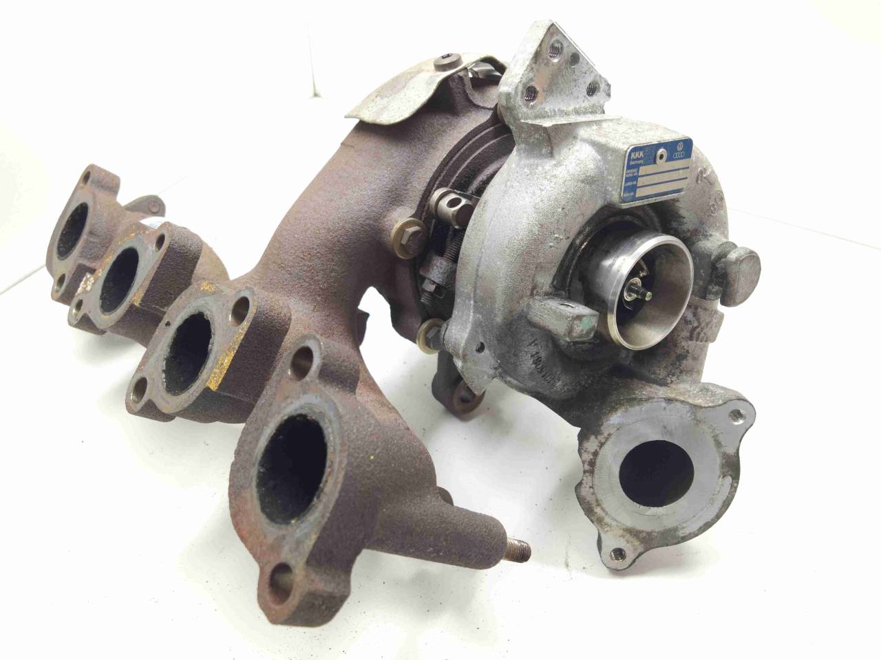 турбина Volkswagen Tiguan 1 поколение 2008, 2.0 л., TD, дизель, МКПП, полный привод, 03L253019T - фото №1