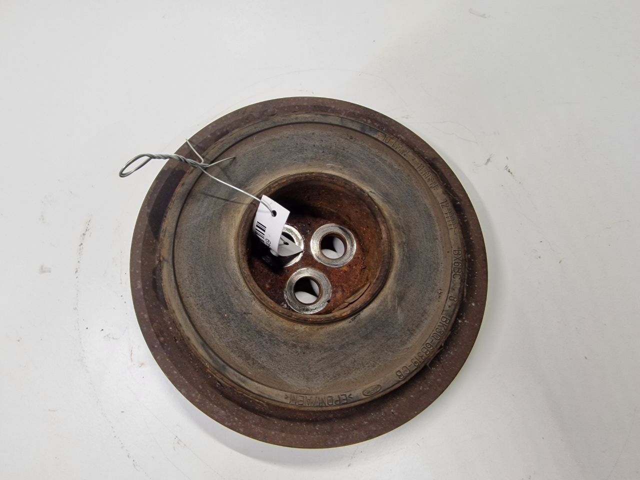 шкив коленвала Ford Transit 7 поколение 2012, 2.2 л., TDCi, дизель, МКПП, полный привод, BK3Q6B319CB - фото №1