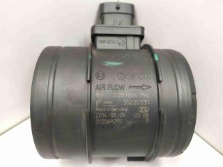 расходомер воздуха Fiat Ducato 3 поколение 2014, 2.3 л., JTD, дизель, МКПП, микроавтобус, передний привод, 0281006056, 55220331