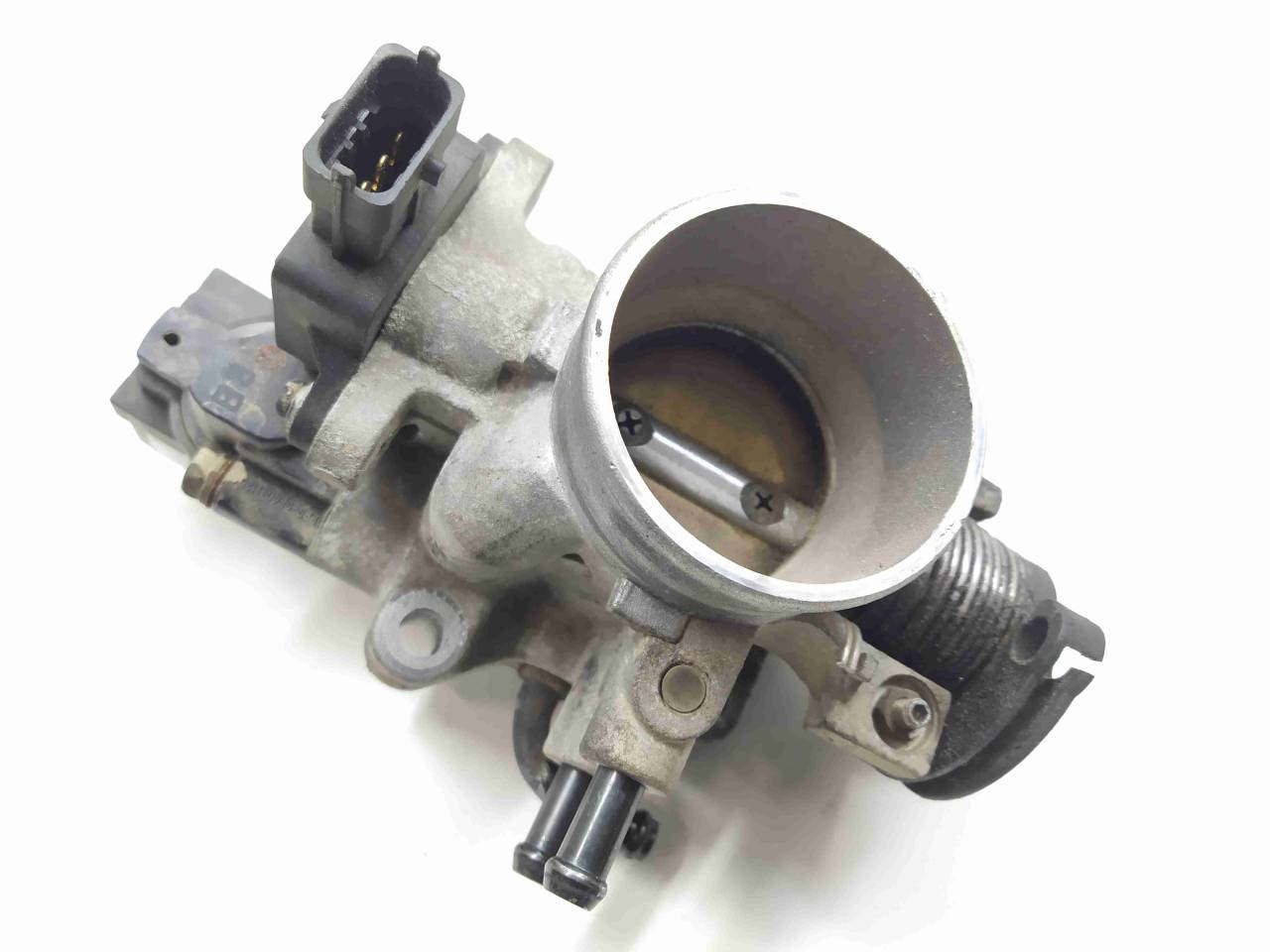 заслонка дроссельная Kia Cerato 1 поколение 2005, 1.6 л., i, бензин, МКПП, передний привод, 3517022600, 3515022600 - фото №1