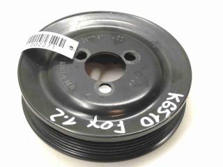 шкив помпы Volkswagen Fox 3 поколение 2011, 1.2 л., i, бензин, МКПП, передний привод, 03D121028B