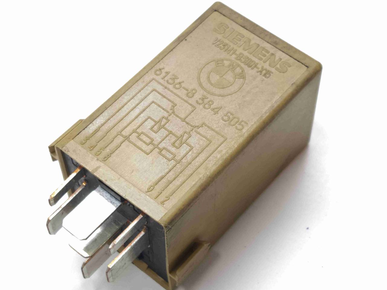 реле стеклоочистителей BMW 5 серия E39 1999, 2.5 л., i, бензин, МКПП, седан, задний привод, 8384505, 61368384505 - фото №1