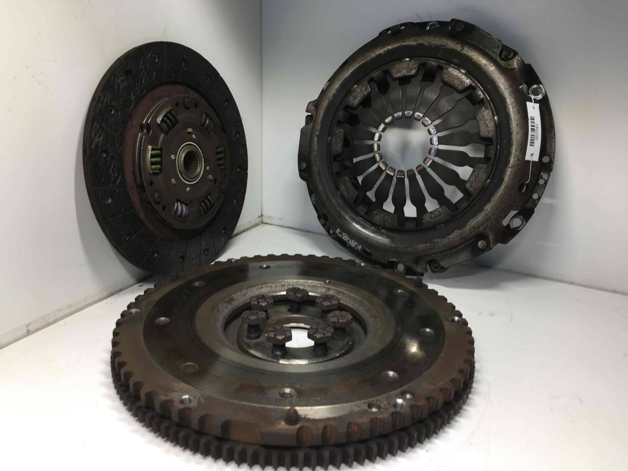 комплект сцепления Renault Grand Scenic 2 поколение 2006, 1.6 л., i, бензин, МКПП, передний привод, 8200365627, 8200265297 - фото №1