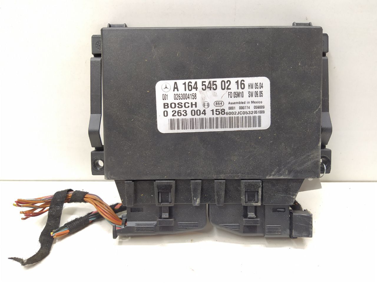 блок управления парктрониками Mercedes-Benz M-Класс W164 2005, 3.0 л., CDi, дизель, АКПП, внедорожник 5 дв., полный привод, A1645450216, 1645450216, 0263004158 - фото №1