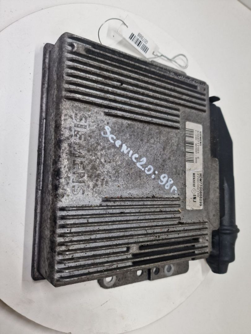 блок управления двигателем Renault Scenic 1 поколение 1998, 2.0 л., бензин, 7700102198, S103717101C - фото №1