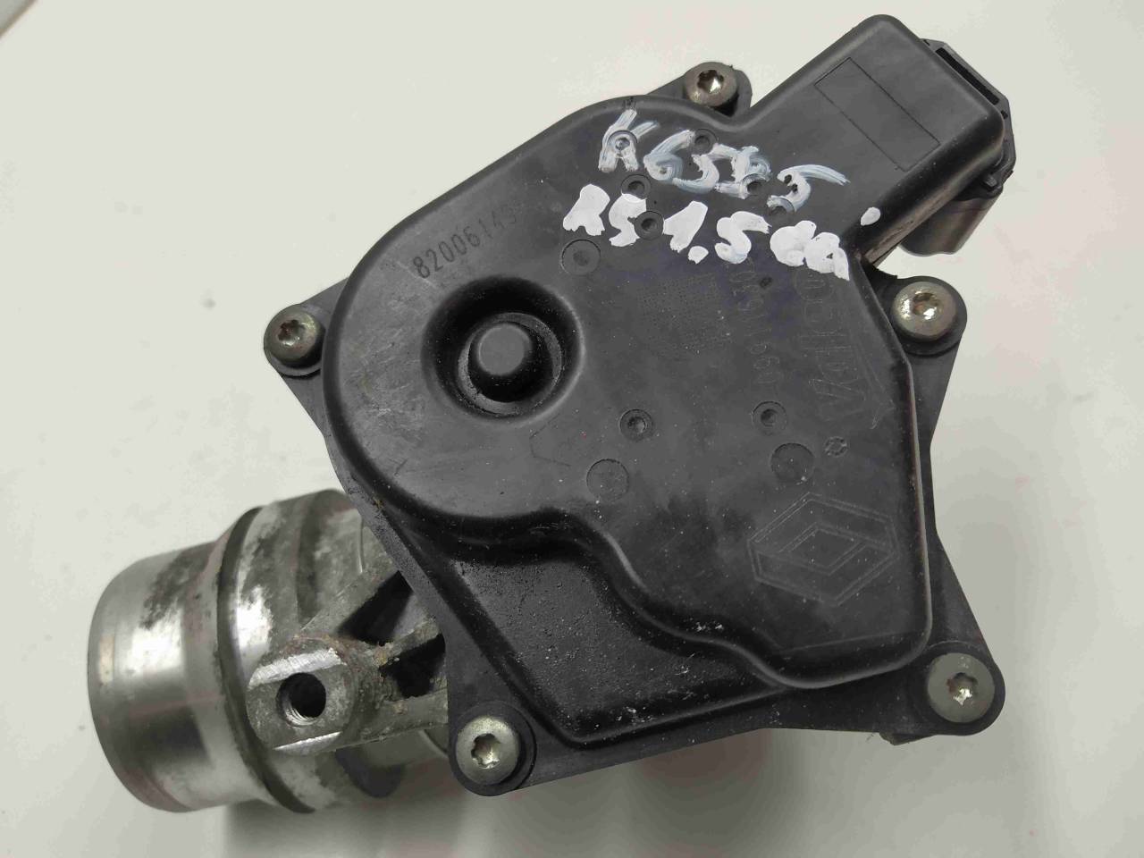 заслонка дроссельная Renault Grand Scenic 3 поколение 2011, 1.5 л., DCi, дизель, робот, передний привод, 8200614985E - фото №1