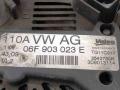 генератор Volkswagen Caddy 3 поколение 2010, 1.9 л., TD, дизель, МКПП, передний привод, 06F903023E - фото №8