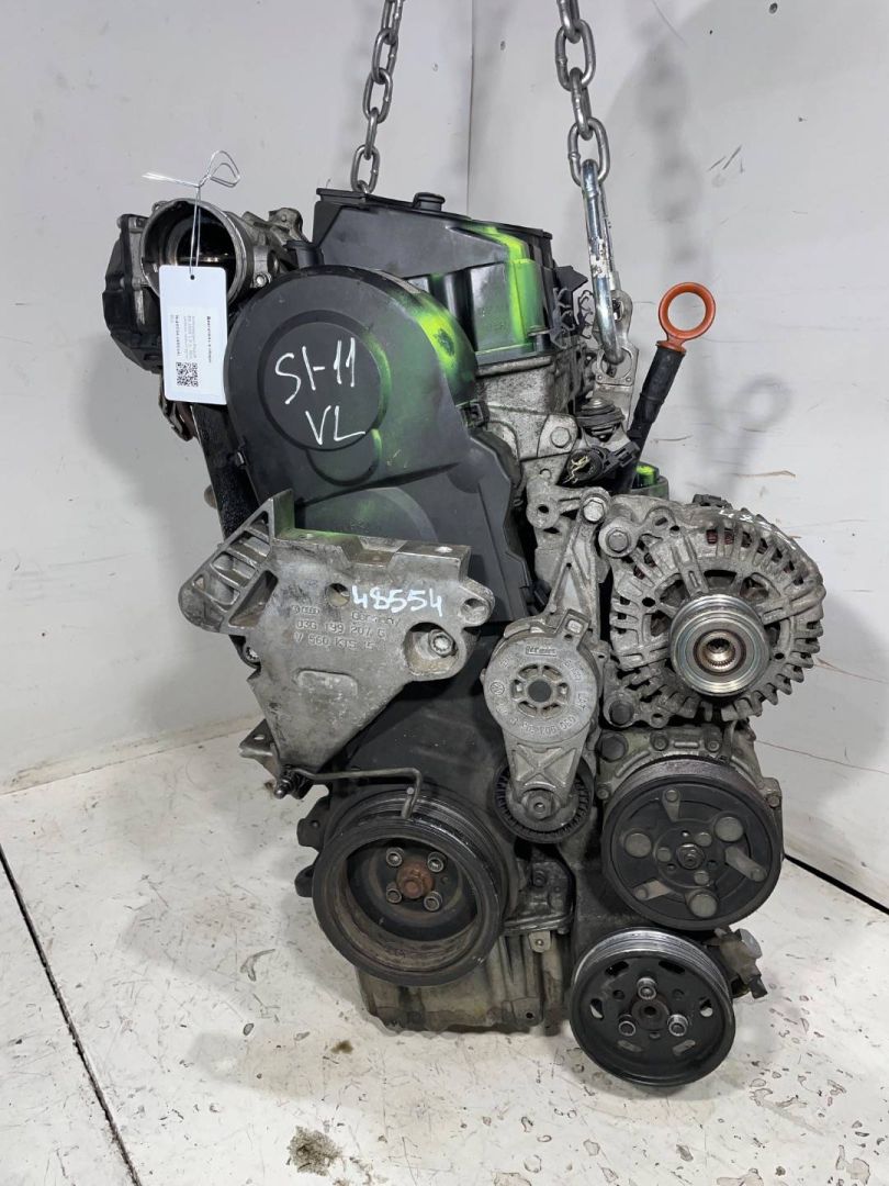 двигатель Volkswagen Passat B6 2008, 1.9 л., дизель, BLS - фото №1