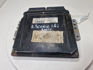 блок управления двигателем Renault Scenic 1 поколение [рестайлинг] 2001, 1.6 л., бензин, 8200124318, S118301104A