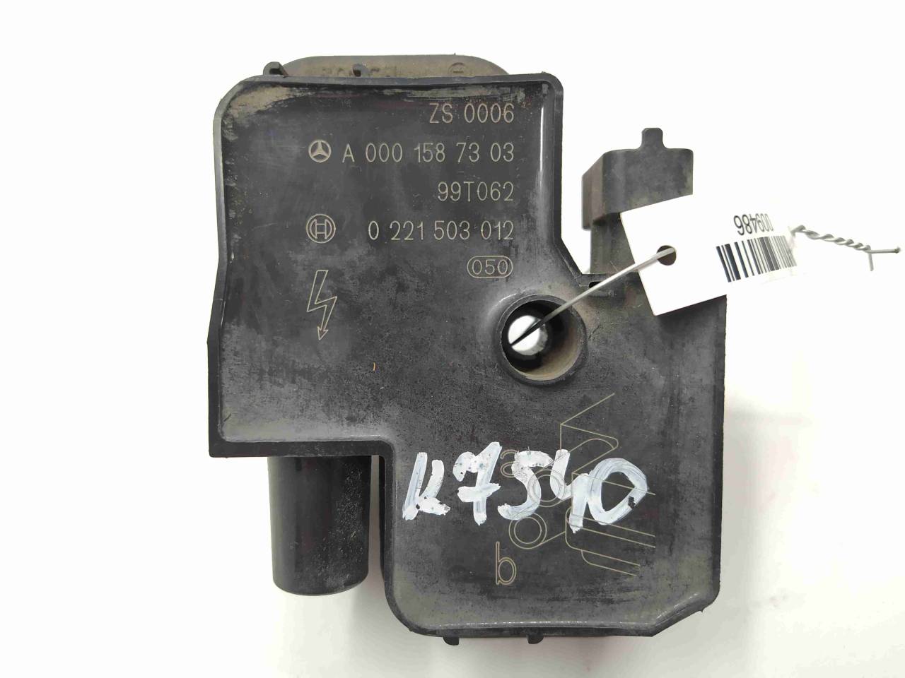 катушка зажигания Mercedes-Benz M-Класс W163 1999, 4.3 л., i, бензин, АКПП, внедорожник 5 дв., полный привод, A0001587303, 0221503012, 0001587303 - фото №1