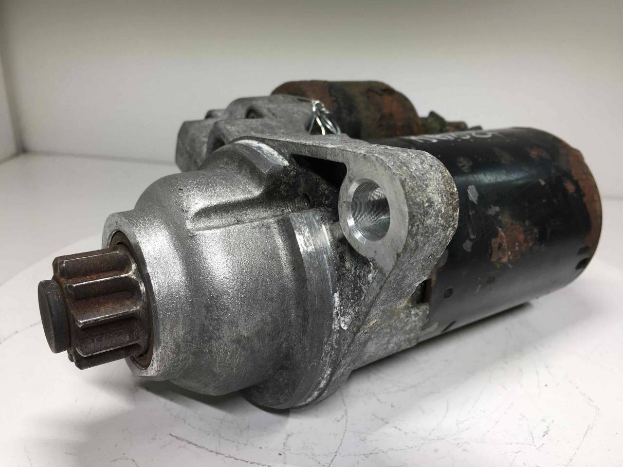 стартер Audi A3 8P 2004, 1.6 л., i, бензин, МКПП, передний привод, 02T911023, 0001120408, 0001120409 - фото №1