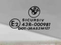 стекло двери задней правой BMW 5 серия E39 1999, 2.5 л., i, бензин, МКПП, седан, задний привод, - - фото №2