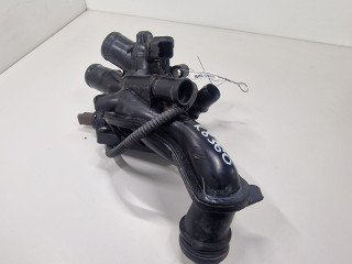 корпус термостата Peugeot 3008 1 поколение 2011, 1.6 л., i, бензин, МКПП, передний привод, PA66GF30, F1703218624