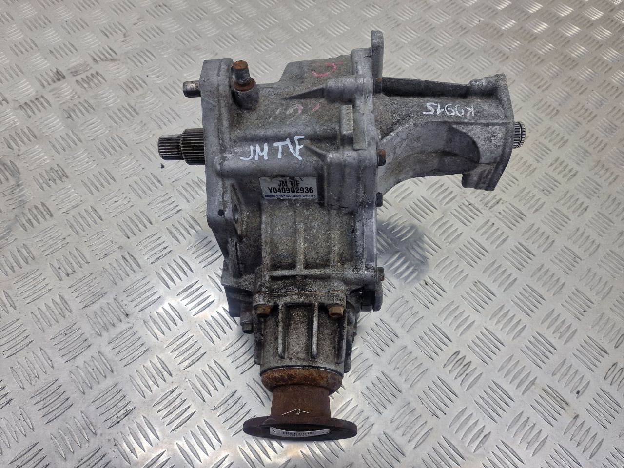 раздаточная коробка Hyundai Tucson 1 поколение 2005, 2.0 л., i, бензин, МКПП, полный привод, JMTF - фото №1