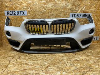 решетка радиатора BMW X1 F48 2016, 2.0 л., дизель, АКПП, белый, внедорожник 5 дв., передний привод, правый руль, 51137354823, 7354823