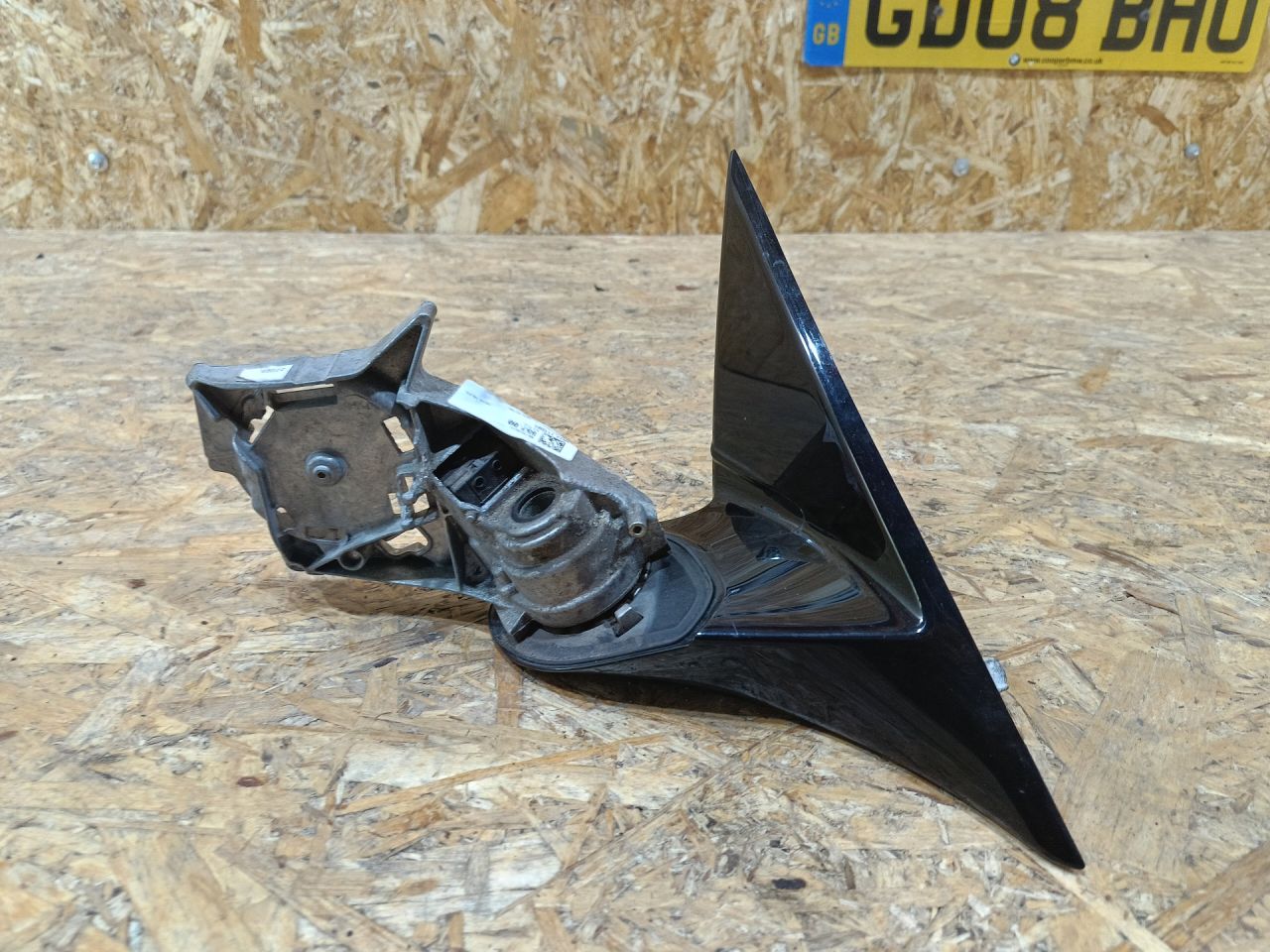 зеркало наружное правое BMW 4 серия F32/F33 F33 2015, 2.0 л., бензин, МКПП, черный, кабриолет, задний привод, правый руль, 2077.711201 - фото №1