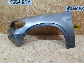 крыло переднее левое BMW X5 E70 2007, 4.8 л., бензин, АКПП, серебро, внедорожник 5 дв., полный привод, правый руль, 51657178395, 7178395