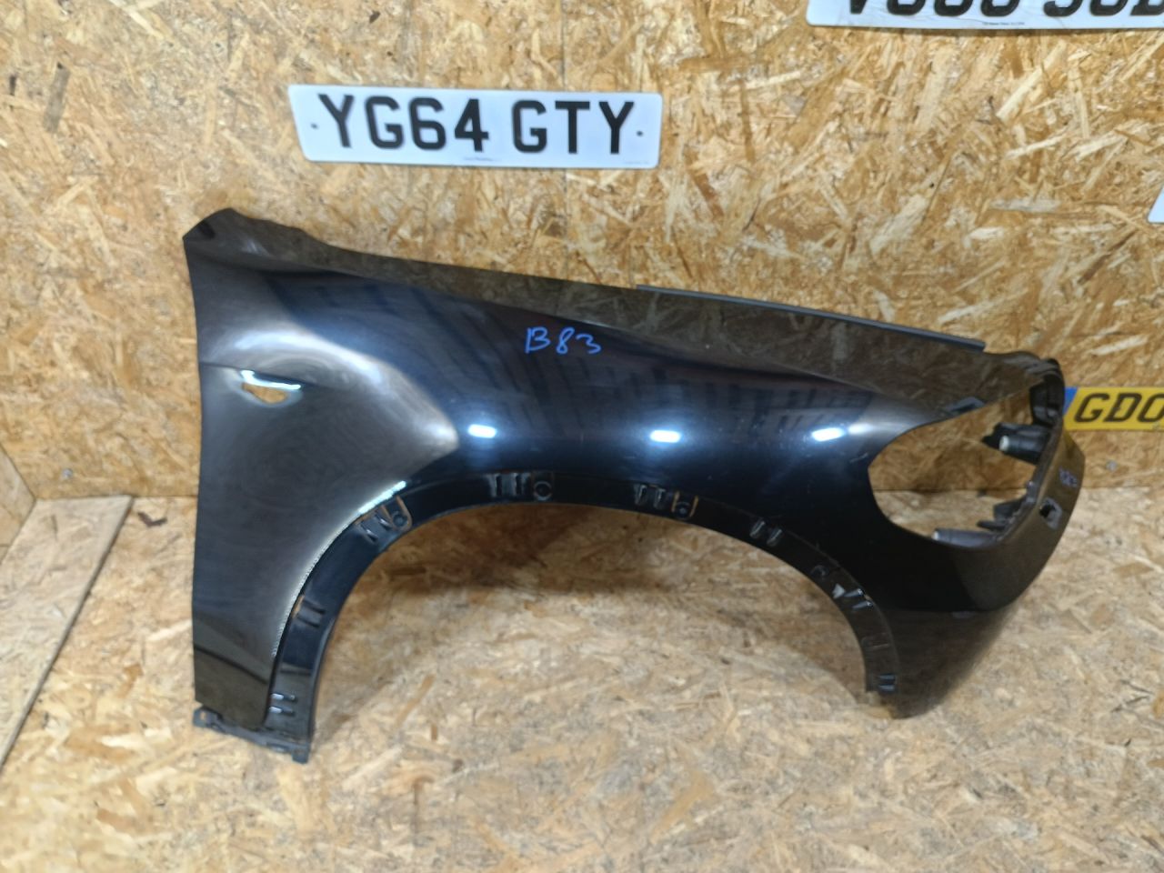 крыло переднее правое BMW X5 E70 2007, 3.0 л., дизель, АКПП, черный, внедорожник 5 дв., полный привод, правый руль, 7157980, 51657178396, 7178396 - фото №1
