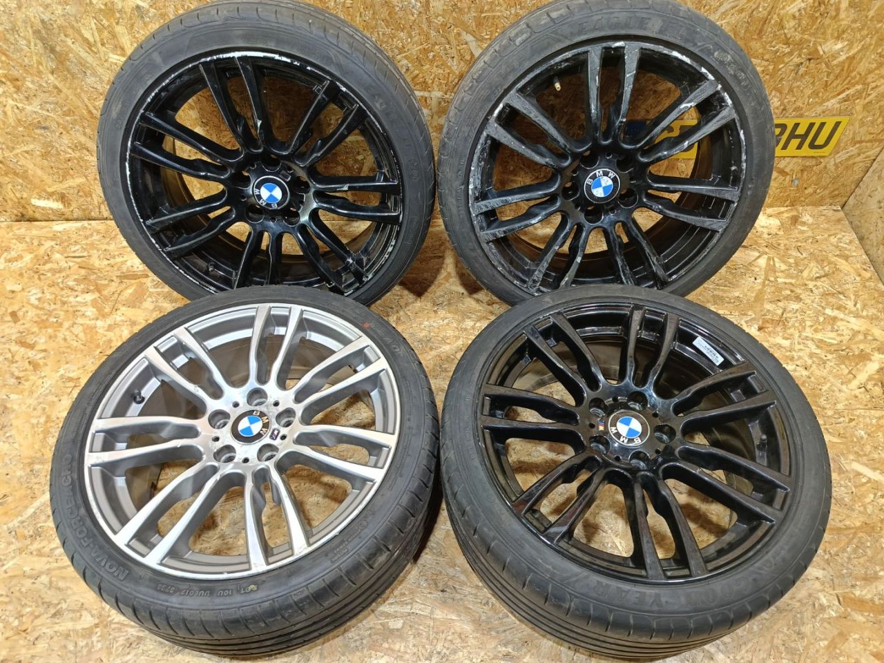 диск литой BMW 3 серия F30/F31/F34 F30 2013, 3.0 л., дизель, АКПП, черный, седан, задний привод, правый руль, 36117845882, 7845882, 36117845883, 7845883 - фото №1