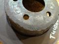 диск тормозной задний BMW X5 E70 2007, 3.0 л., M57 306 D3, дизель, АКПП, черный, внедорожник 5 дв., полный привод, правый руль, 34216868940, 6868940 - фото №2