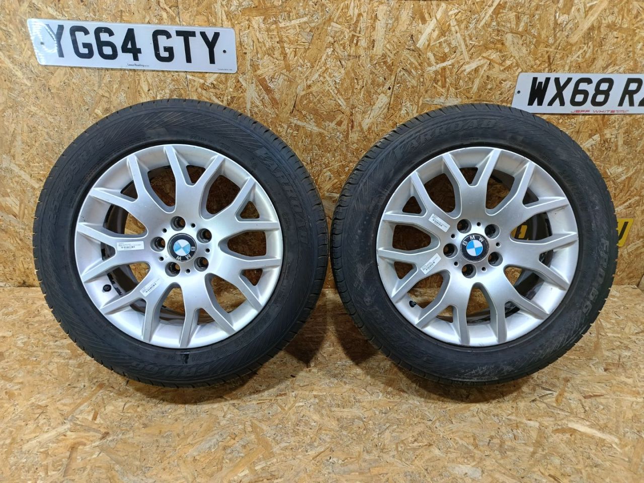 диск литой BMW X5 E70 2007, 4.8 л., бензин, АКПП, серебро, внедорожник 5 дв., полный привод, правый руль, 36116774395, 6774395 - фото №1