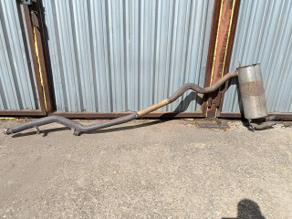 глушитель BMW 4 серия F32/F33 F33 2015, 2.0 л., бензин, МКПП, черный, кабриолет, задний привод, правый руль, 7620362, 18307645938, 7645938, 18307621868, 7621868