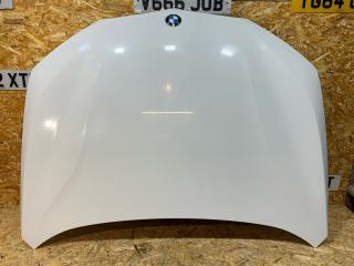 капот BMW X1 F48 2016, 2.0 л., дизель, АКПП, белый, внедорожник 5 дв., передний привод, правый руль, 41007463772, 7463772, 41007427123, 7427123