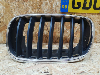 решетка радиатора BMW X5 E70 2008, 3.0 л., дизель, АКПП, внедорожник 5 дв., полный привод, правый руль, 7171395, 51137157687, 7157687, 5113O7171395