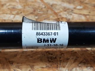 полуось передняя левая (приводной вал, ШРУС) BMW X1 F48 2016, 2.0 л., дизель, АКПП, белый, внедорожник 5 дв., передний привод, правый руль, 8643367, 31608643367, 31608607263, 8607263