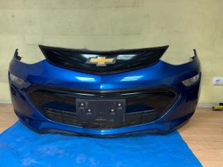 бампер передний Chevrolet Bolt 1 поколение (2016 - 2021), синий