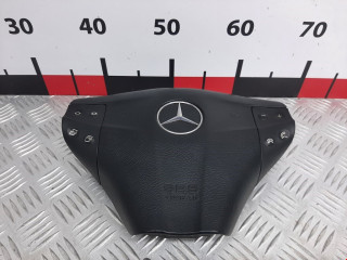 подушка безопасности водителя Mercedes-Benz C-Класс W203/S203/CL203 [рестайлинг] 2004, 1.8 л., МКПП, хетчбэк 3 дв., A20346023989B51