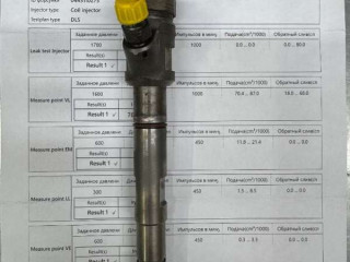 форсунка Hyundai 2008, 2.5 л., дизель, 0445110275, 0445110274