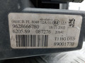 фара правая Peugeot 206 1 поколение 2001, 1.4 л., МКПП, хетчбэк 5 дв., 9628666780 - фото №7