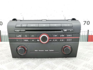 магнитола Mazda 3 BK 2003, 1.6 л., МКПП, хетчбэк 5 дв., BP4M66950A
