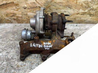 турбина Audi A2 8Z 2005, 1.4 л., дизель, 045253019G, 7337830007, GT1544
