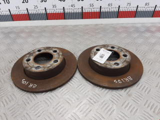диск тормозной задний Volkswagen Beetle 2 поколение 1998, 2.0 л., МКПП, хетчбэк 3 дв., 2Q0615601H