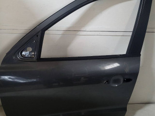 дверь передняя левая Hyundai Santa Fe 2 поколение (CM) 2008, 2.2 л., D4EB, дизель, АКПП, серый, внедорожник 5 дв.