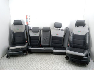 салон (комплект сидений) Skoda Octavia 2 поколение (A5) 2007, 2.0 л., МКПП, хетчбэк 5 дв.